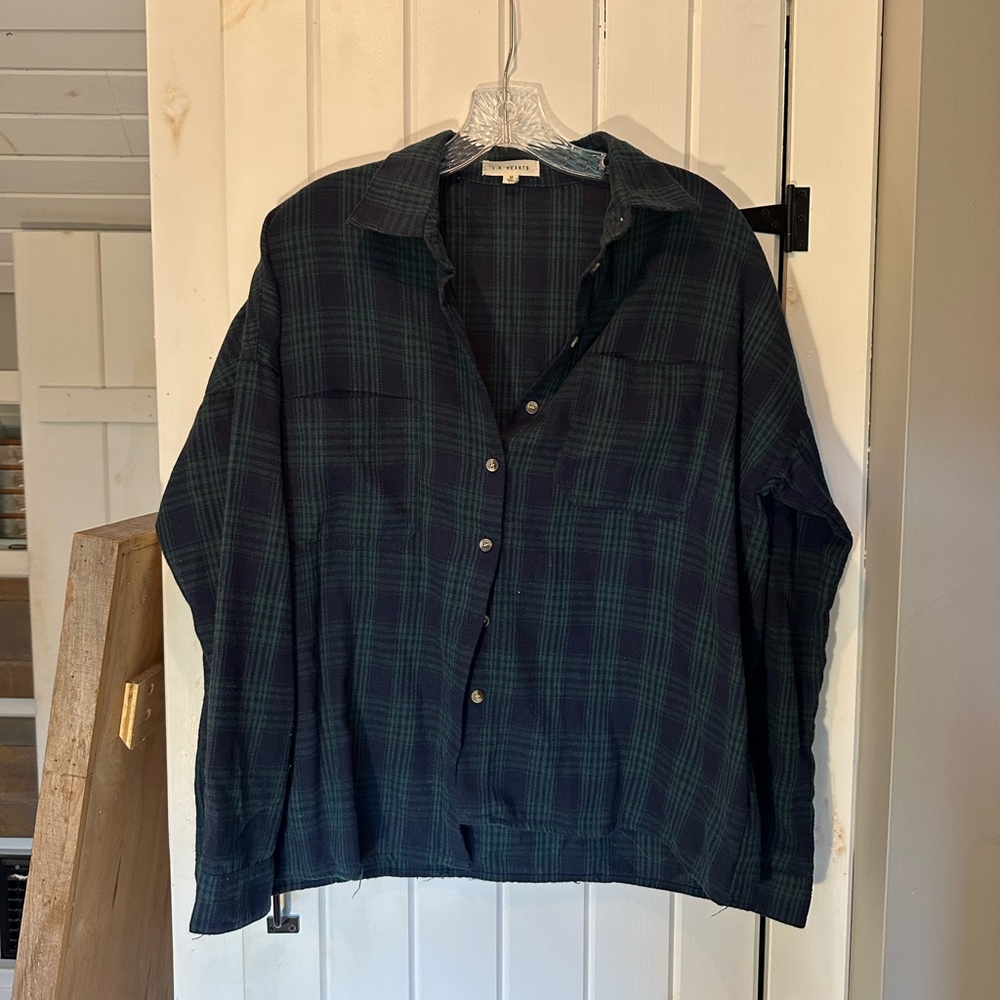 PacSun flannel plaid shirt